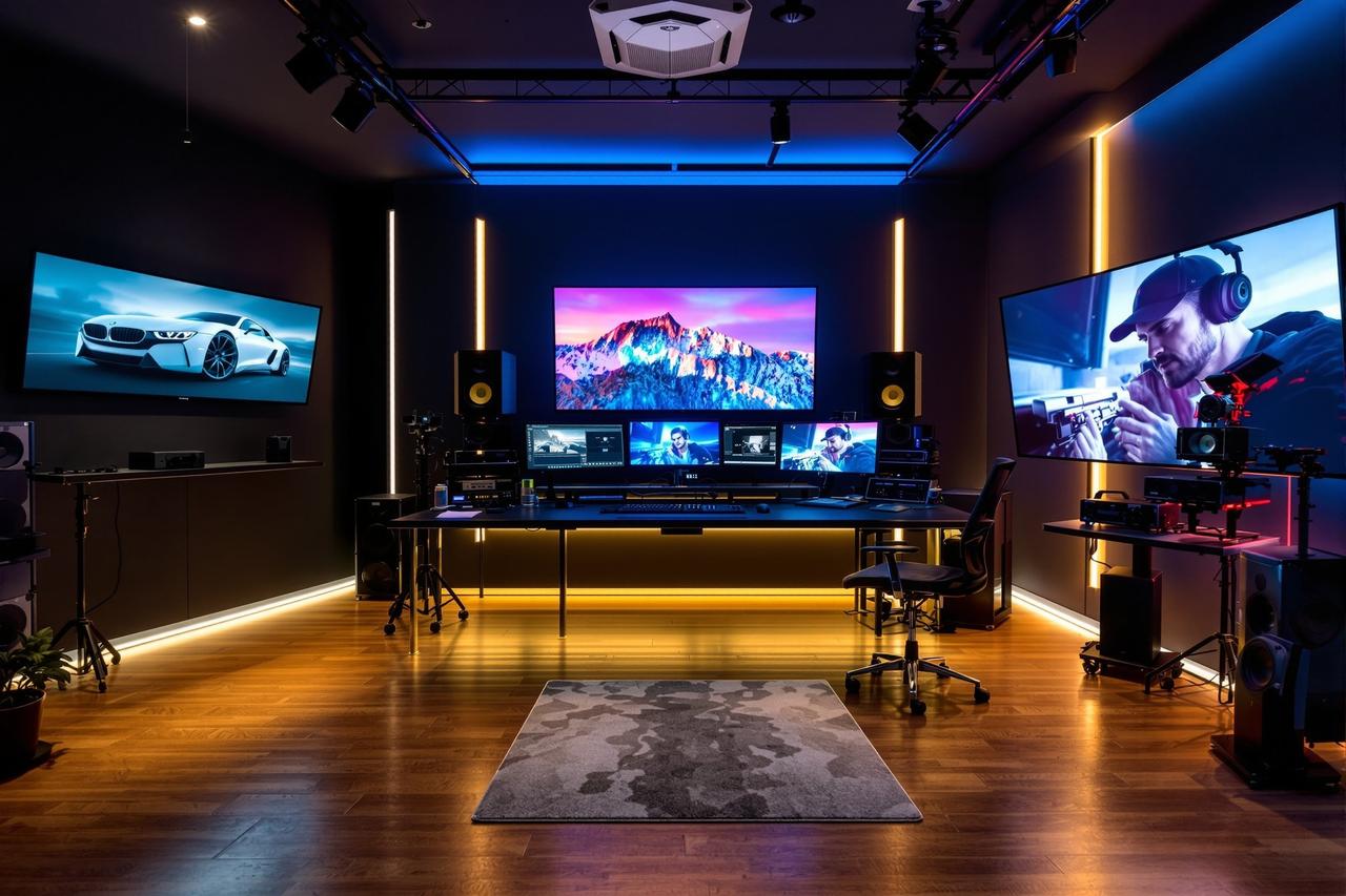 天狼影视4K HDR全流程后期制作中心工作环境